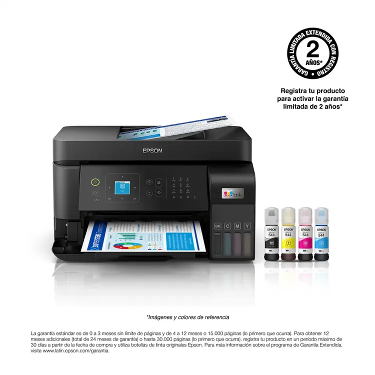 ImpresoraEpson Multifuncional Ecotank L5590 Wifi - Imagen 2