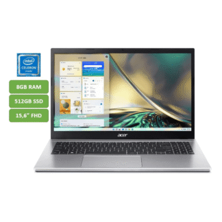 Portatil Acer A315-59-39GN Intel Ci3 1215U 15,6" FHD 8GB 512GB SSD Linux