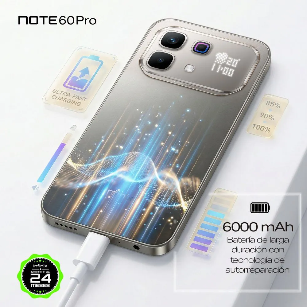 INFINIX NOTE 60 PRO 8/256GB 5G - Imagen 2