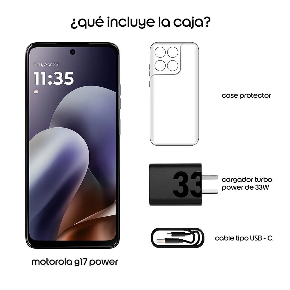 MOTOROLA G17 POWER 4/256GB - Imagen 3